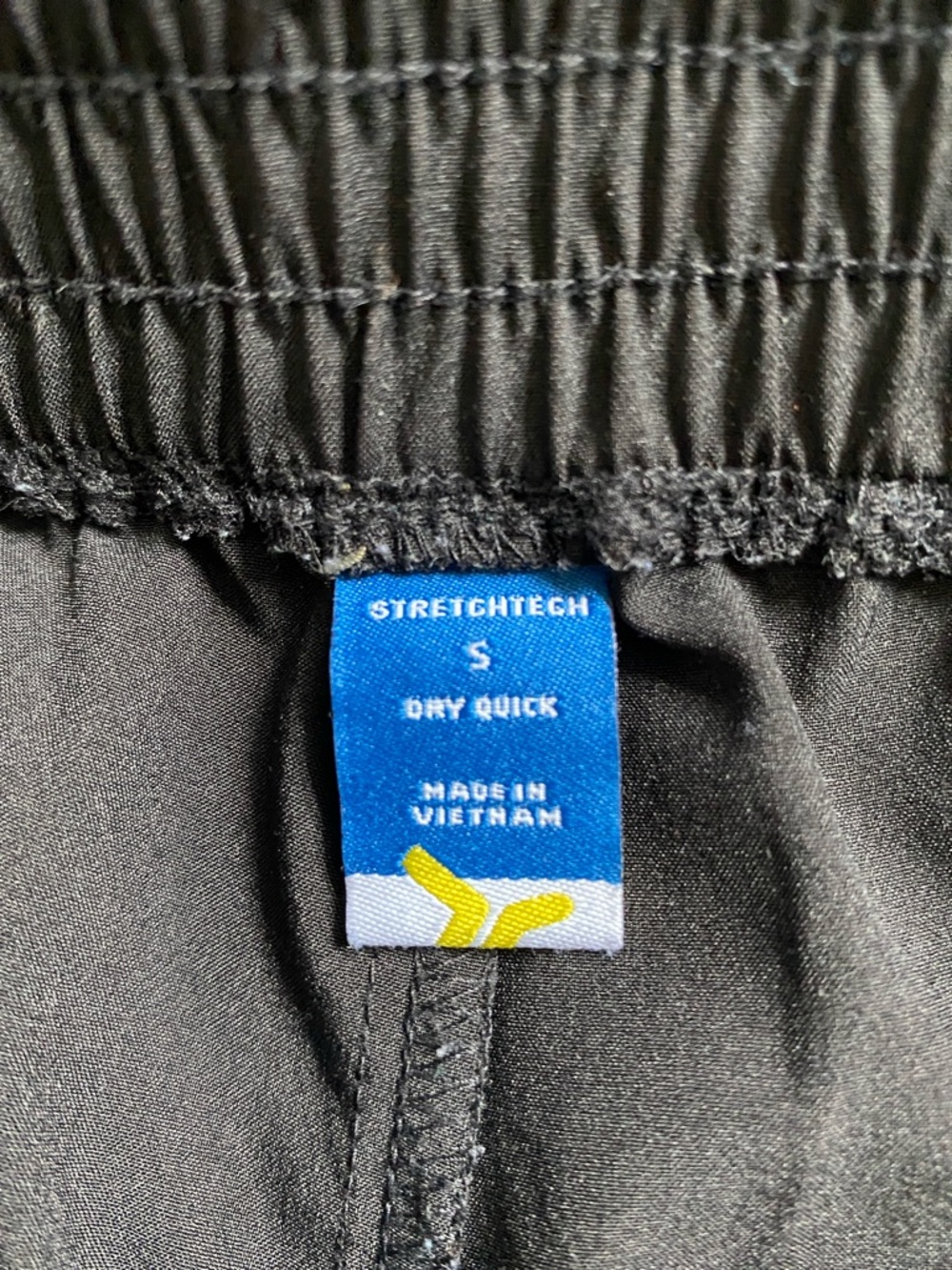 Women's Black Cargo Jogger Pants - Drawstring Waist - Picture 3 of 6